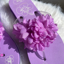 Load image into Gallery viewer, Y2K floral thong flip-flops
