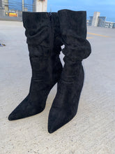 Load image into Gallery viewer, Leyla Heel Booties/ Black