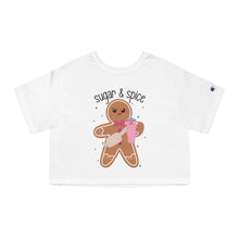 Load image into Gallery viewer, Sugar &amp; Spice Gingerbread Cropped T-Shirt
