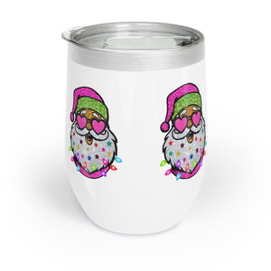 Pink Santa Chill Wine Tumbler