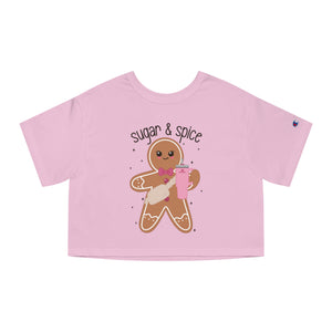 Sugar & Spice Gingerbread Cropped T-Shirt