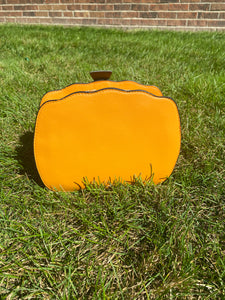 Spooky Glitter Pumpkin Crossbody