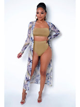 Load image into Gallery viewer, Basic Tropical Swimsuit Coverup
