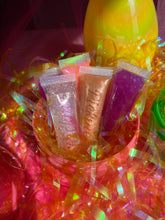 Load image into Gallery viewer, Easter Hunt Large Egg Lip-glosses (6 Squeeze tubes)
